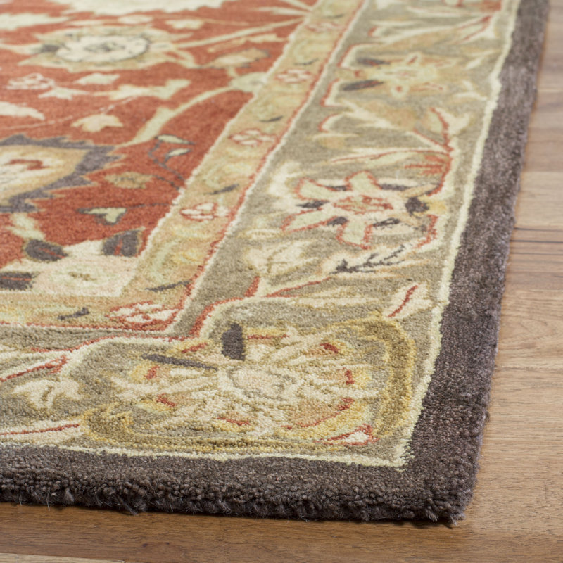 Charlton Home® Tingley Hand Tufted Wool Oriental Rug & Reviews Wayfair